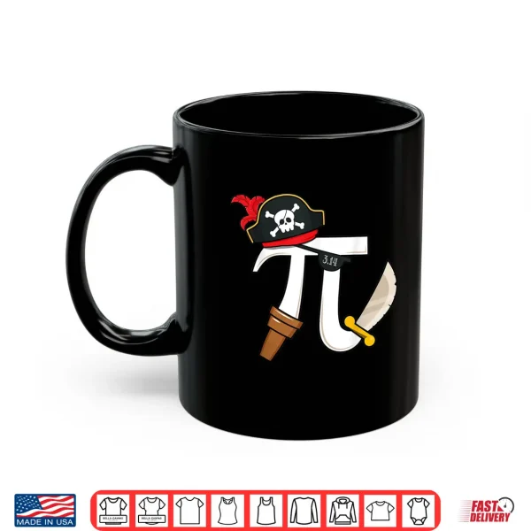 Mug Funny Pi Rate Pirate Pi Day Boys Girls Science Math Teacher Shirt
