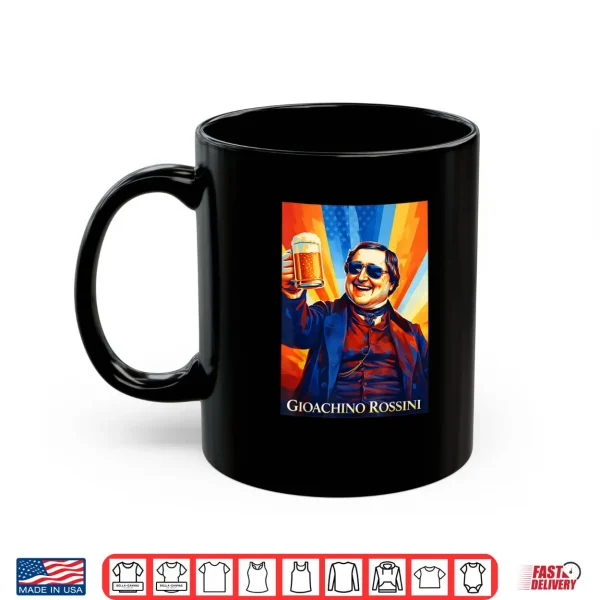 Gioachino Rossini Composer Shirt 2 Mug Gioachino Rossini Composer Shirt