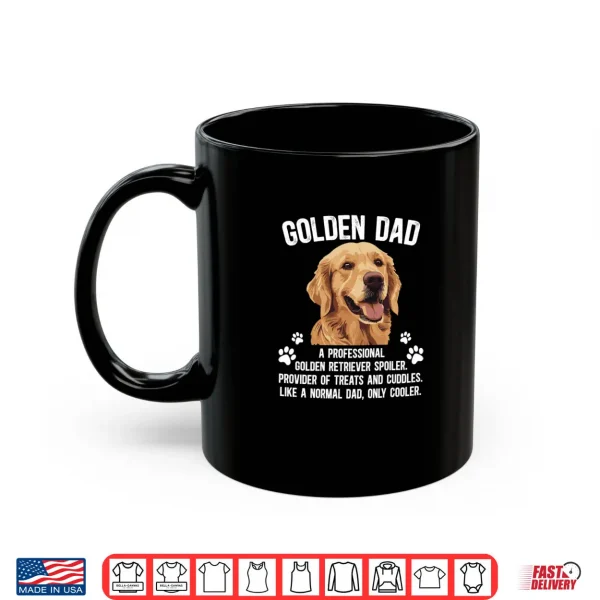 Golden Dad Definition Golden Retriever Dad Long Shirt 2 Mug Golden Dad Definition Golden Retriever Dad Long Shirt