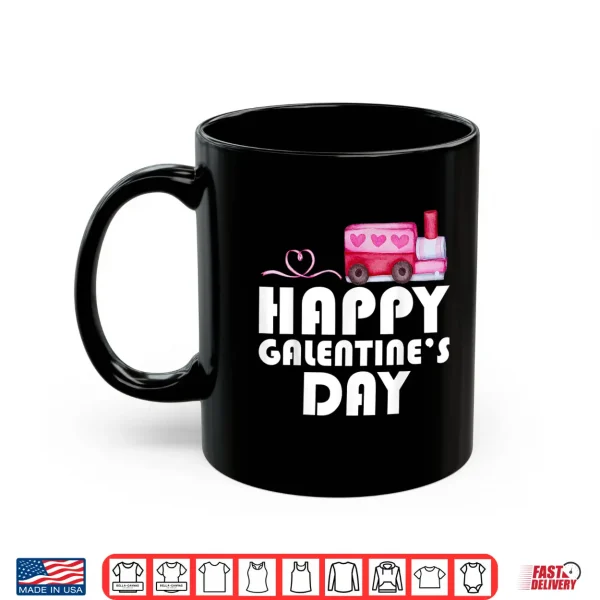 Mug Happy Galentines Day Cute Heart Funny Girl Galentine Gang Shirt