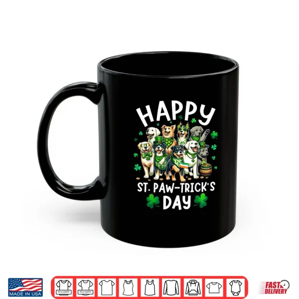 Mug Happy Saint Patricks Day Dog Puppy Lover for kids boys girl Shirt
