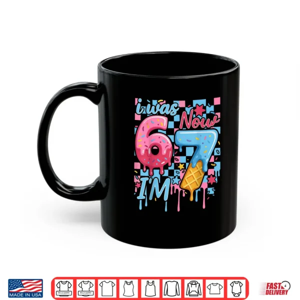 I was 6 Now Im 7 Funny Ice Cream Drip Birthday Shirt 3 Mug I was 6 Now Im 7 Funny Ice Cream Drip Birthday Shirt