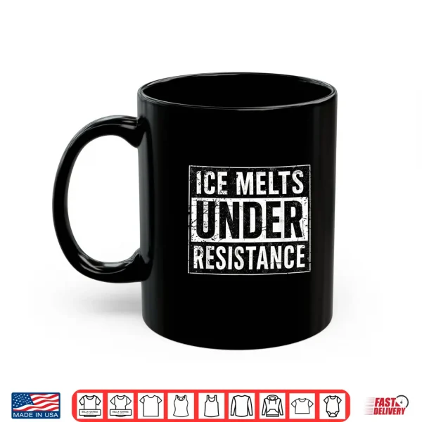 Mug Ice Bold Statement Protest Distressed Graphic Shirt Shirt