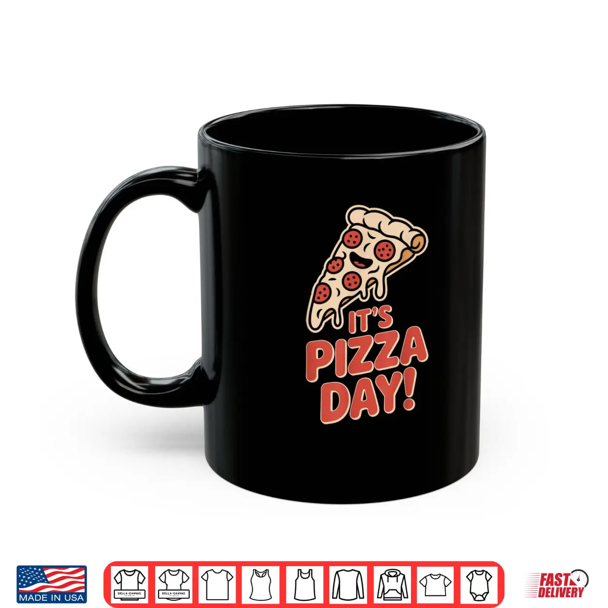 It’s Pizza Day Lovers Party Slice Food Italian Pizzeria Chef Shirt It’s Pizza Day Lovers Party Slice Food Italian Pizzeria Chef Shirt