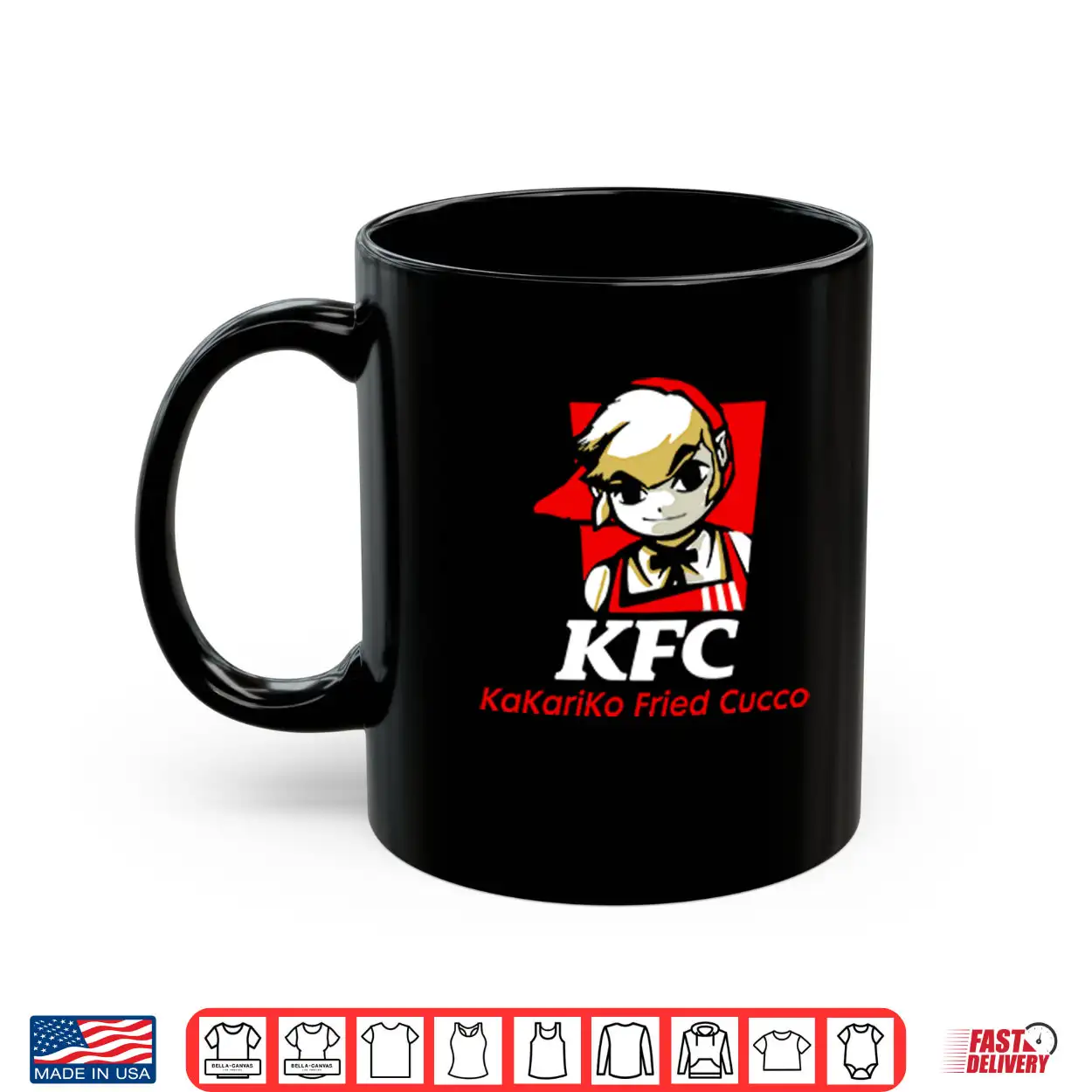 KFC Kakariko Fried Cucco Shirt KFC Kakariko Fried Cucco Shirt