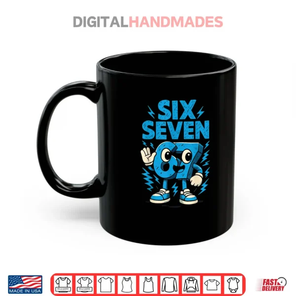 Mug Kids Meme 67 Six Seven 6 7 Italian Brainrot Shirt