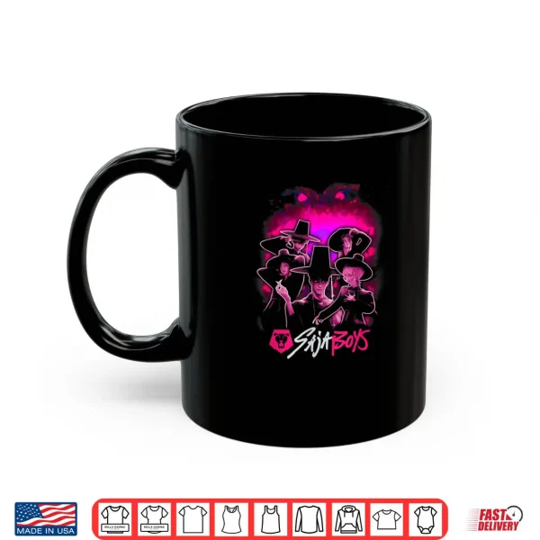 Mug Kpop Demon Hunters Saja Boys Demon Form Group Shot Shirt