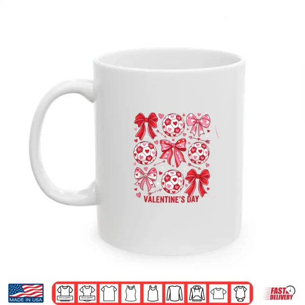 Mug Love Soccer WomenS Football ValentineS Day Design Shirt