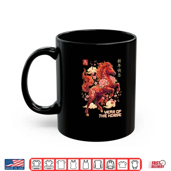 Mug Lunar New Year Chinese New Year 2026 Year of The Horse Shirt