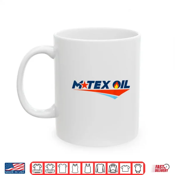 Mug MTEX Oil Logo Vintage Energy Style Landman Series Shirt 1