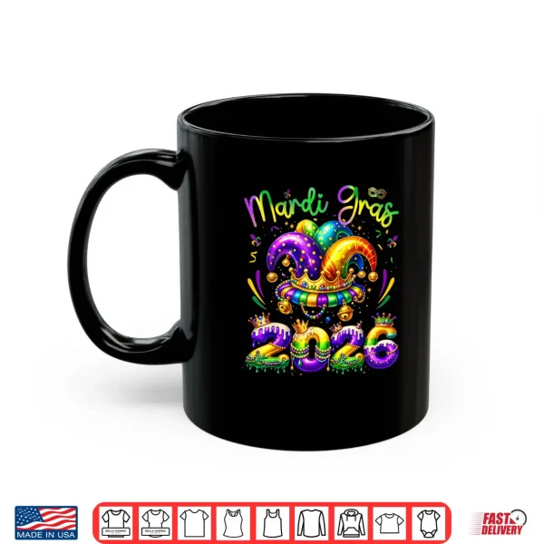 Mug Mardi Gras 2026 Jester Outfit Shirt 2