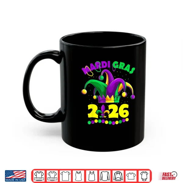Mug Mardi Gras 2026 Jester Shirt