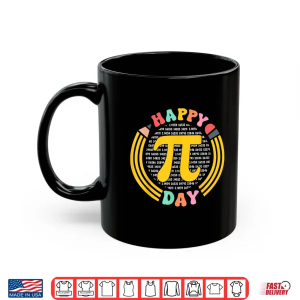 Mug Pi Day 3.14 Pi Digits Happy Spiral Pi Day Shirt