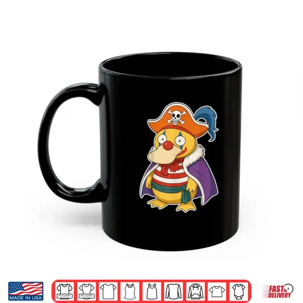 Mug Pirate Clown Duck Anime Shirt