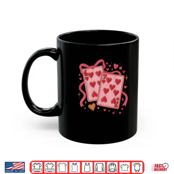 Mug Playing Cards Valentine 6 7 Coquette Six Seven Meme Shirt