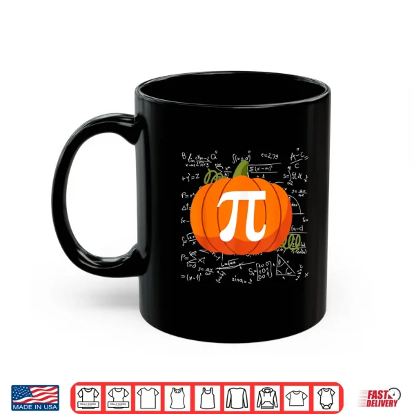 Mug Pumpkin Pie Maths Funny Halloween Thanksgiving Pi Day Shirt