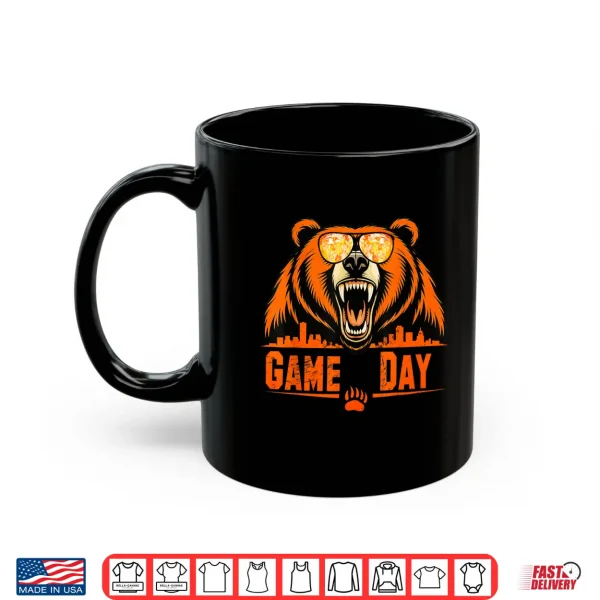 Mug Retro Game Day Bear Tee for Men Women Kids Shirt