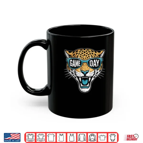 Mug Retro Game Day Jaguar Shirt