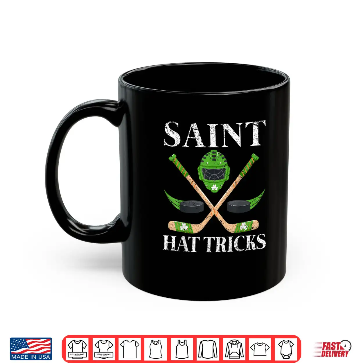 Saint Hat Tricks Leprechaun Lover Hockey St. Patrick’s Day Shirt Saint Hat Tricks Leprechaun Lover Hockey St. Patrick’s Day Shirt