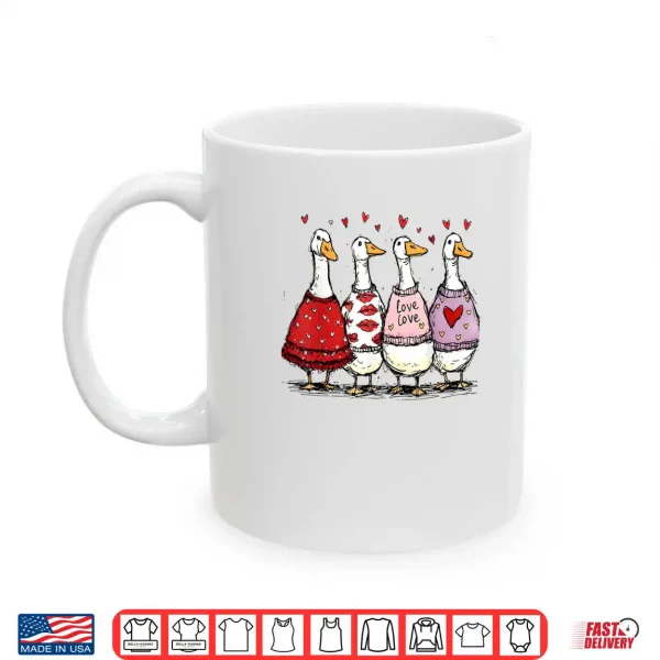 Mug Silly Goose Valentine Trendy Valentines Day Shirt