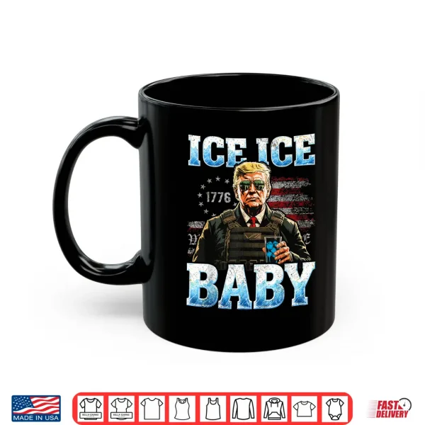Mug Vintage Ice Baby Funny Trump Shirt