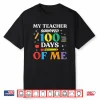 My Teacher Survived 100 Days Of School Of Me 100Th Day Kids Shirt