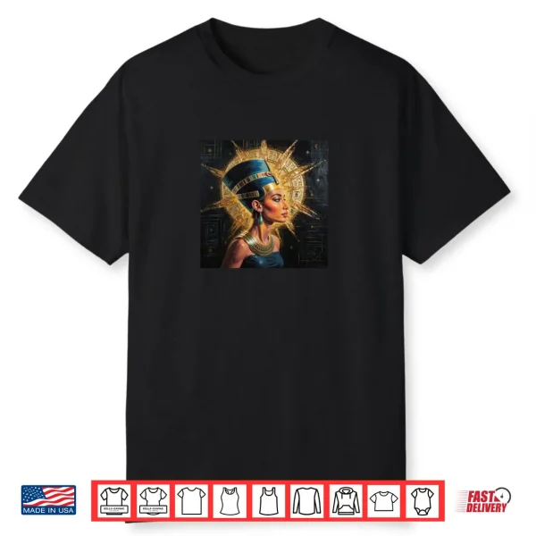 Nefertiti African American Black Queen Shirt