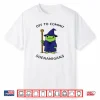 Off to Commit Shenanigans Frog Wizard Fantasy Quote Shirt