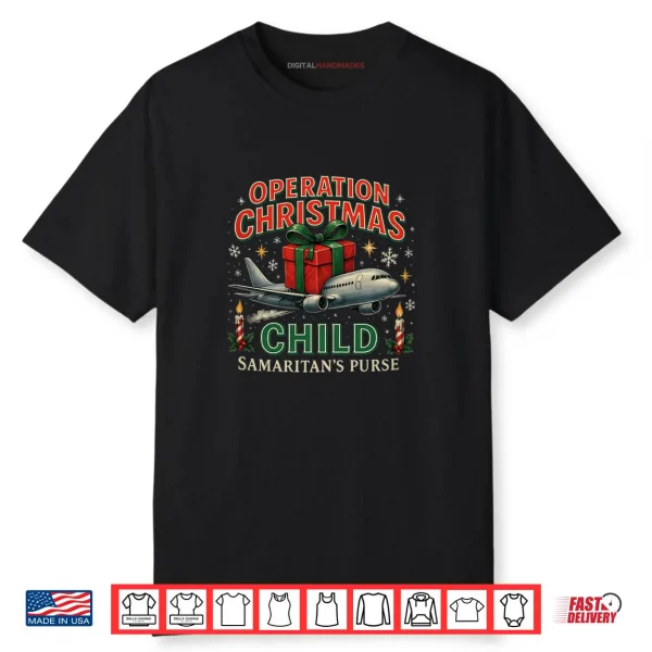 Operation Christmas Child Samaritan’s Purse Design Shirt