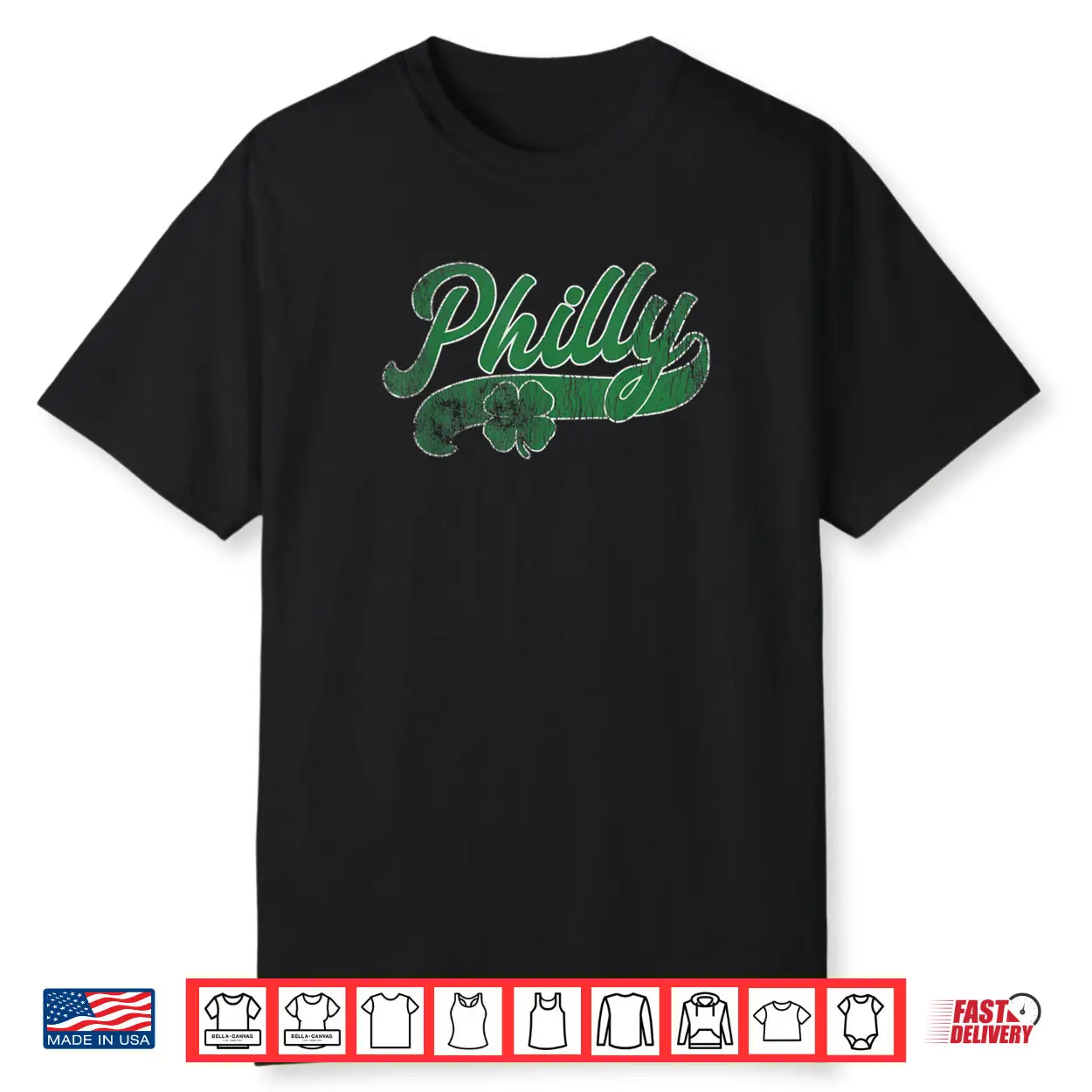 Philly Shamrock St. Patrick’s Day Saint Paddy’s Philadelphia Shirt Philly Shamrock St. Patrick’s Day Saint Paddy’s Philadelphia Shirt