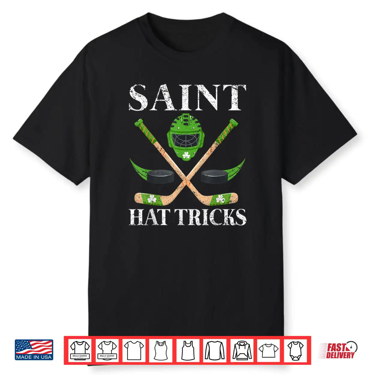 Saint Hat Tricks Leprechaun Lover Hockey St. Patrick’s Day Shirt Saint Hat Tricks Leprechaun Lover Hockey St. Patrick’s Day Shirt