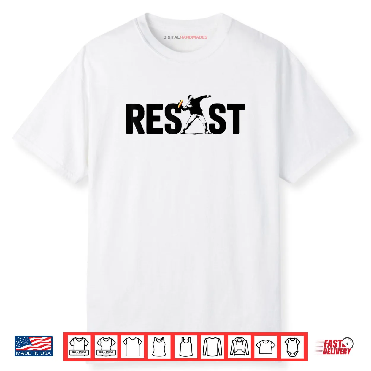 Sandwich Resist Guy Free DC Protest Shirt Sandwich Resist Guy Free DC Protest Shirt