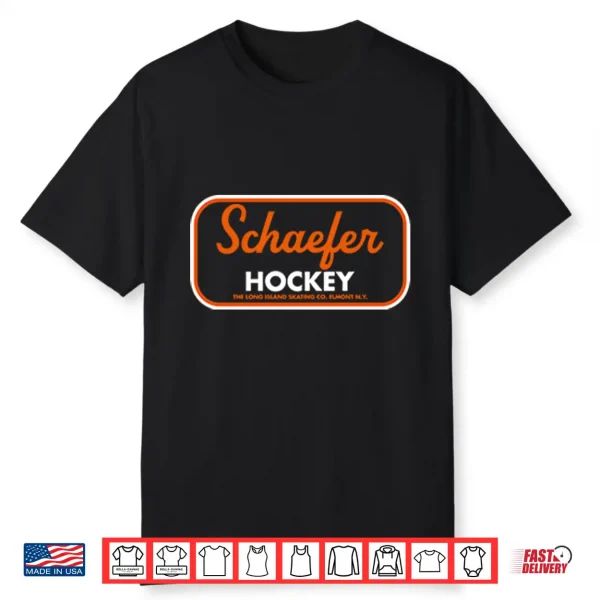 Schaefer Hockey The Long Island Skating Co Elmont Ny Shirt