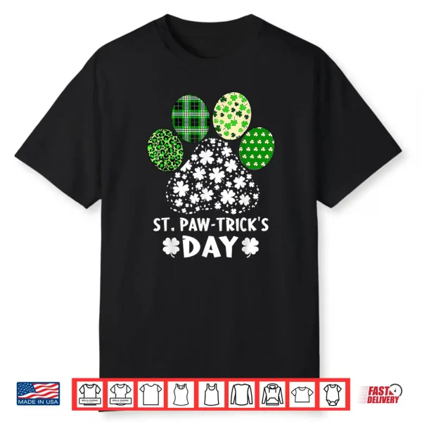 St Paw trick’s Day Happy Saint Patrick’s Day Dog Lover Shirt