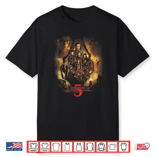 Stranger Things Kyle Lambert Finale Officially Licensed Shirt