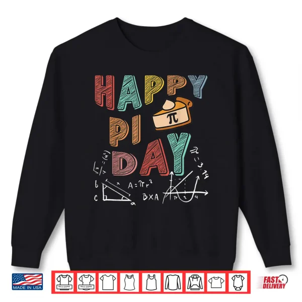 Sweatshirt 3.14 PI Day Pie Day Pi Symbol For Math Lovers and Kids Shirt