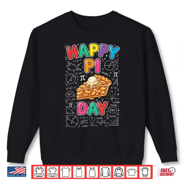 Sweatshirt 3.14 PI Day Pie Day Pi Symbol for Math Teacher Kids Shirt