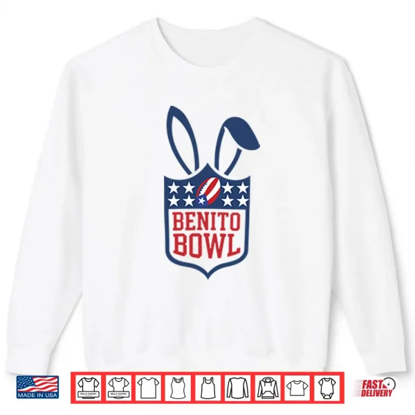 Sweatshirt Benito Bowl Bad Bunny Football Shirt