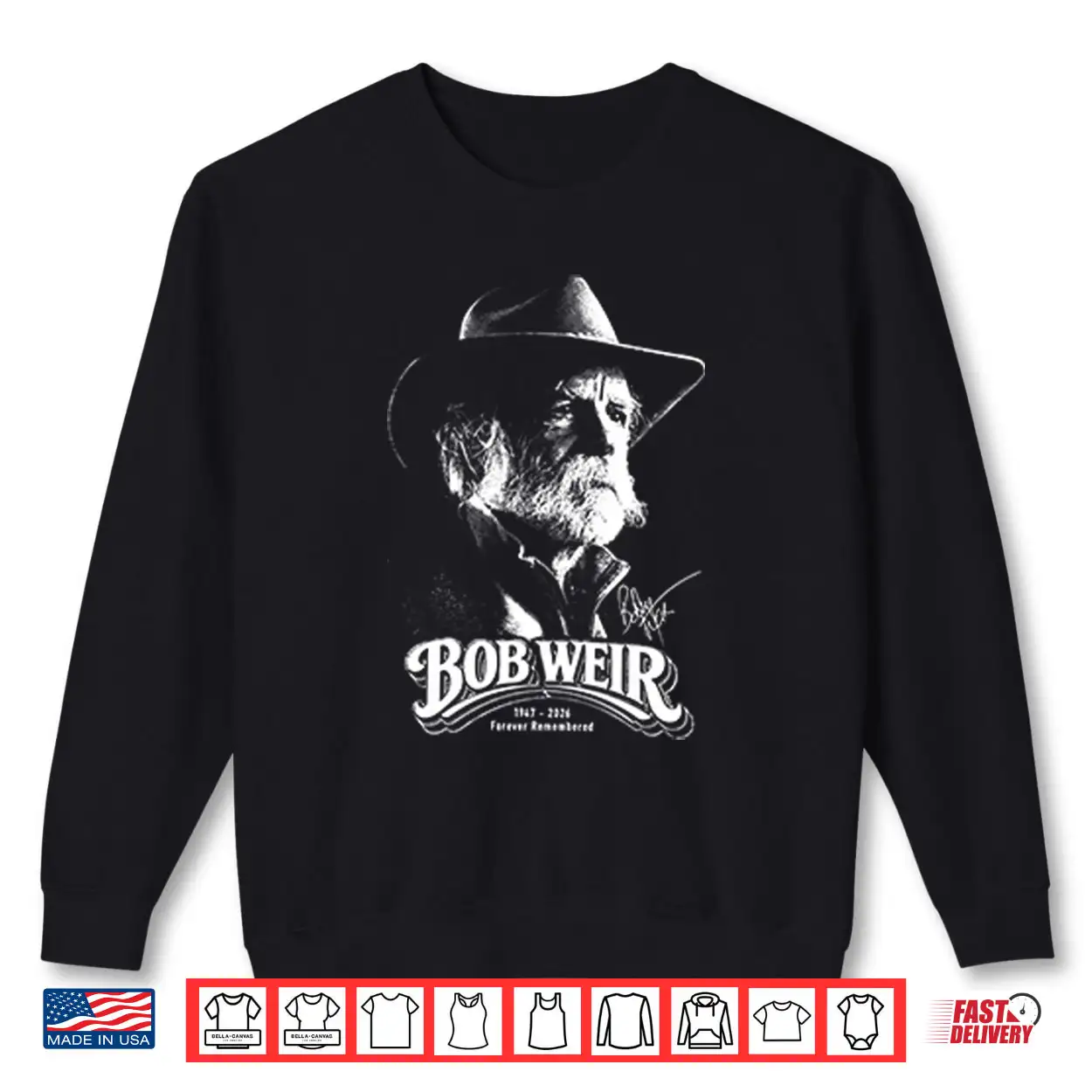 Bob Weir 1947 2026 Shirt Bob Weir 1947 2026 Shirt