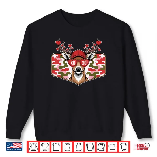 Sweatshirt Buck XO Valentines Day Shirt