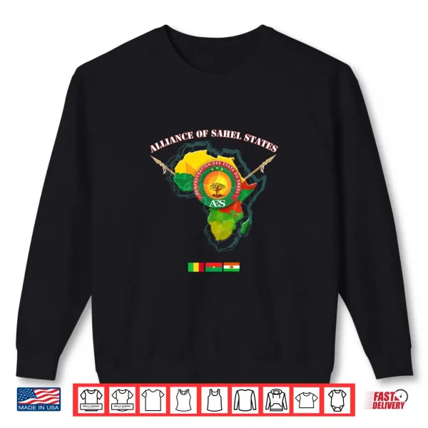 Sweatshirt Burkina Faso Mali and Niger Shirt
