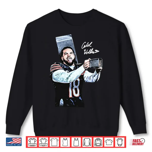 Sweatshirt Caleb Williams Cheese Grater Chicago Football Shirt