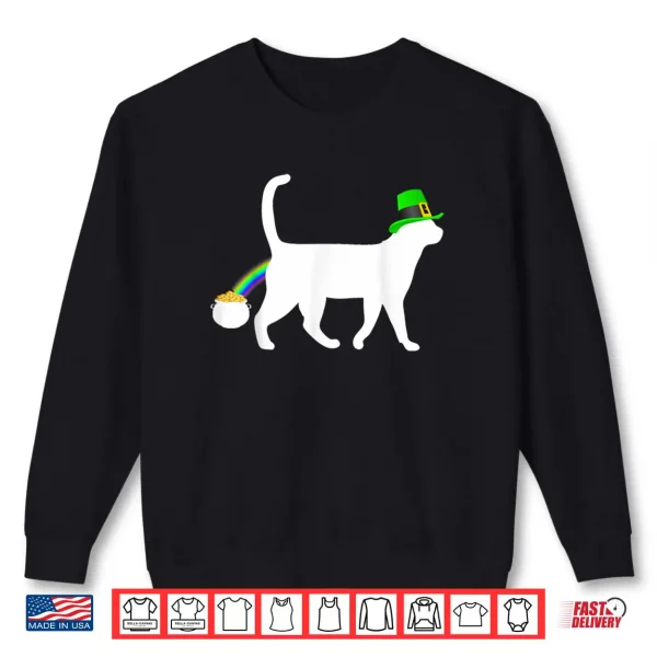 Cat Saint Patrick's Day Tshirt Funny Cat St. Patty's Day Shirt 1 Sweatshirt Cat Saint Patricks Day Tshirt Funny Cat St. Pattys Day Shirt