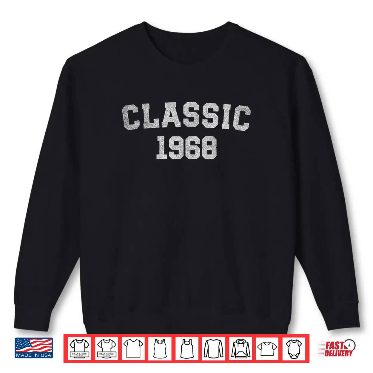 Classic 1968 58th Birthday Men Women 58 Years Old Retro Shirt Classic 1968 58th Birthday Men Women 58 Years Old Retro Shirt