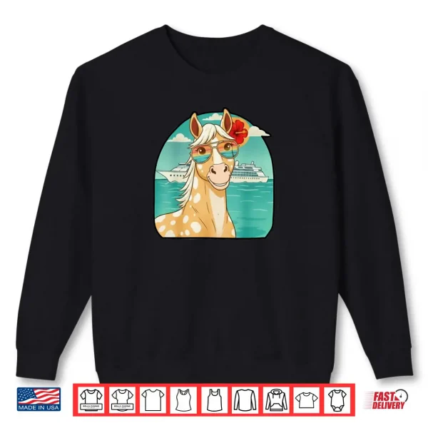 Sweatshirt Cruisin Horse Shirt