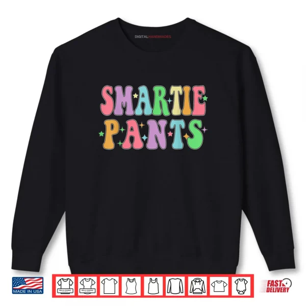 Sweatshirt Cute Little Miss Smarty Pants Smartie Costume Halloween Game Shirt