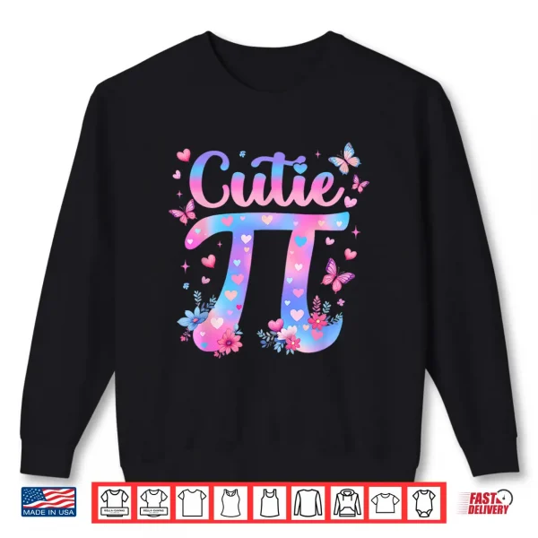 Sweatshirt Cutie Pi Day Women Kids Men Toddler Math Teacher Student Shirt