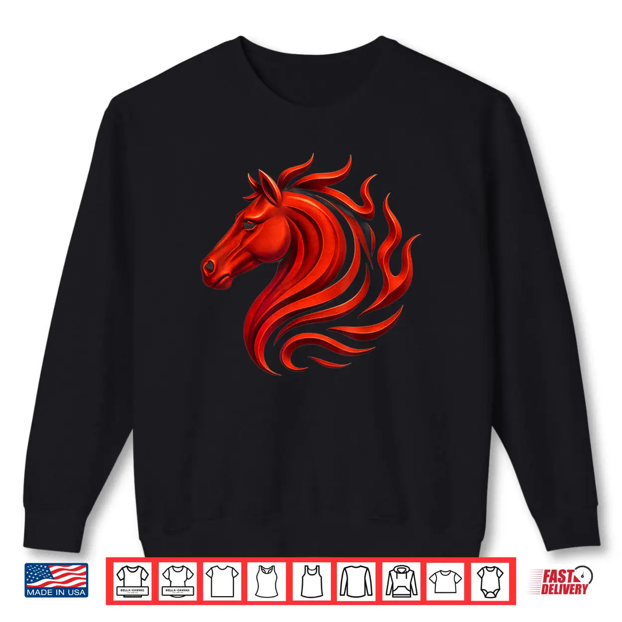 Fire Horse Chinese Zodiac Symbol 2026 Lunar New Year Shirt Fire Horse Chinese Zodiac Symbol 2026 Lunar New Year Shirt
