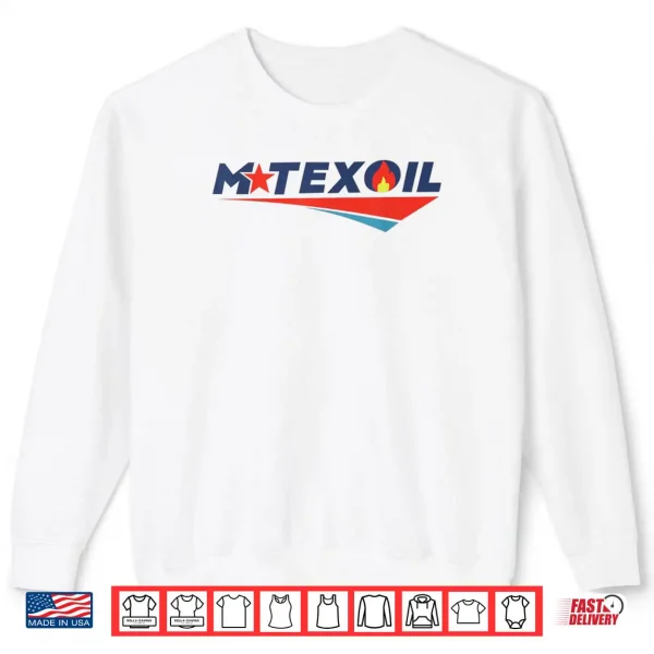 Sweatshirt Funny MTEX Oil Vintage Retro Shirt