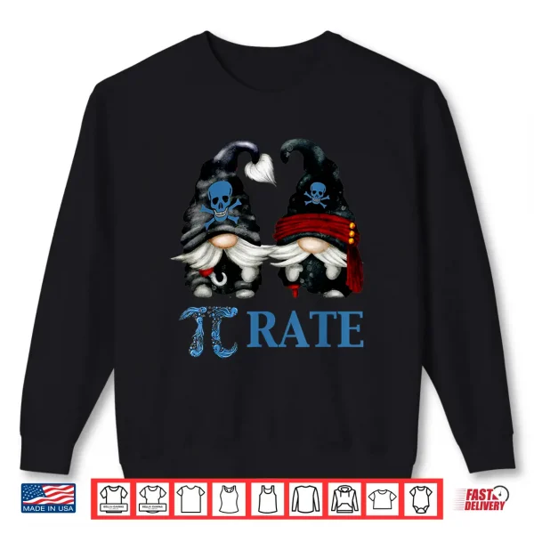 Sweatshirt Funny Octopus Pi Day Symbol For Math Teacher Pirate Gnome Shirt